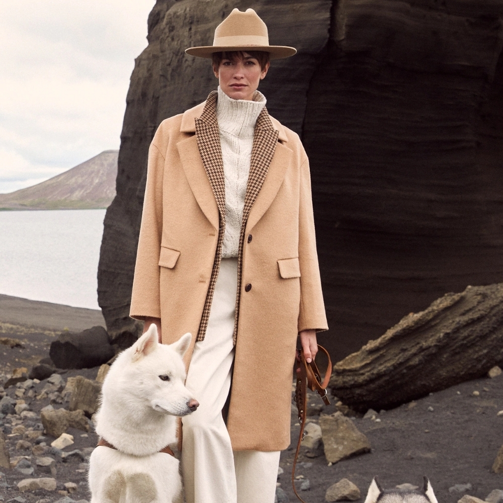 COPY - Gorgeous Camel Wool Sunday Coat - Picture 4 of 6